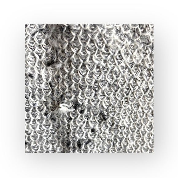 new Splendid ✶ Morrow Bay Boxy Waffle Textured Sweatshirt Hoodie ✶ Grey ✶ Small - Picture 11 of 16